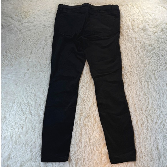 LOFT Women's Size 6P Black Corduroy Skinny Ankle Pants Modern Fit Soft Casual - Picture 5 of 13